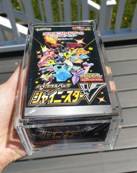 Acrylic Case for Medium Sized Japanese Booster Boxes