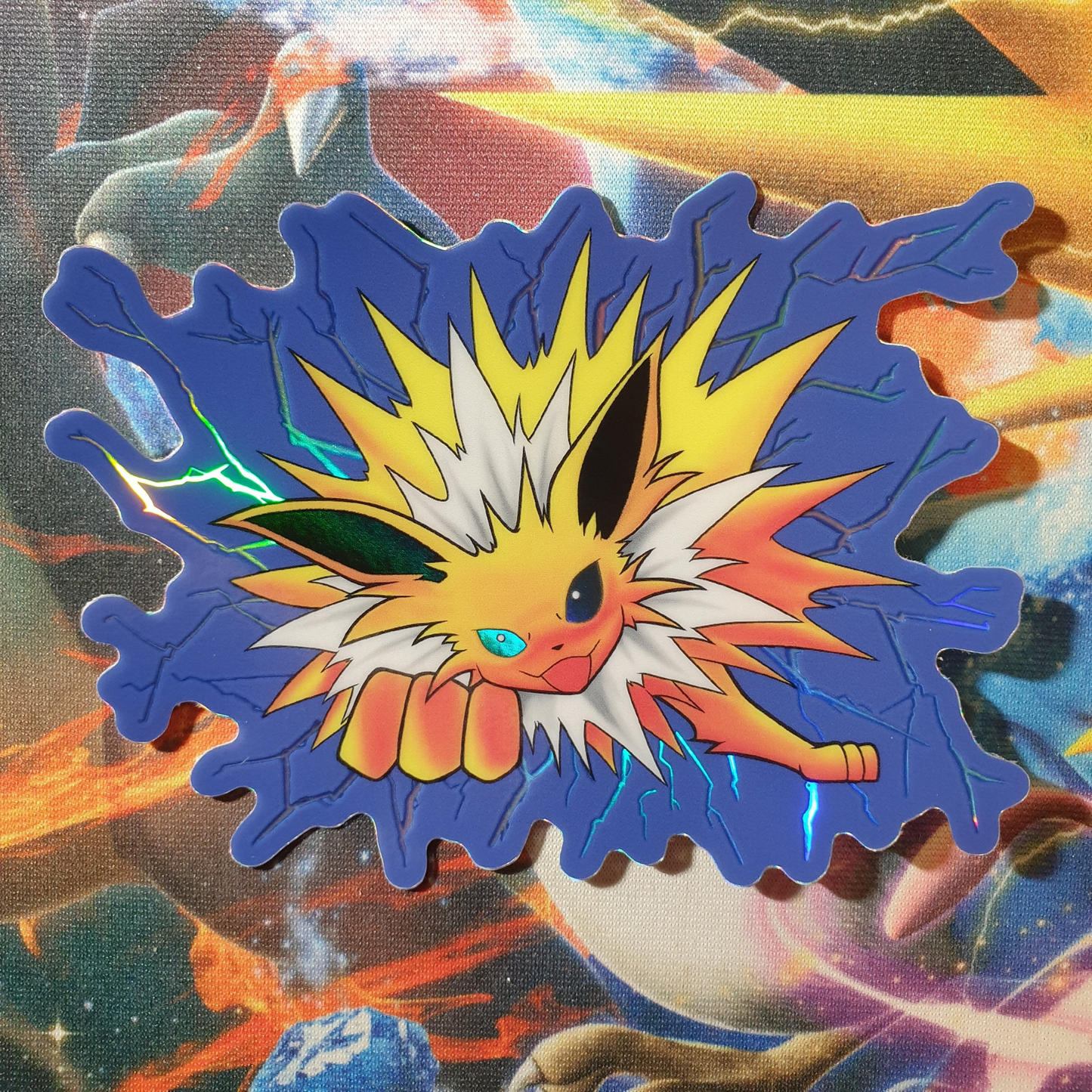 Premium Waterproof Eeveelution Holographic Sticker