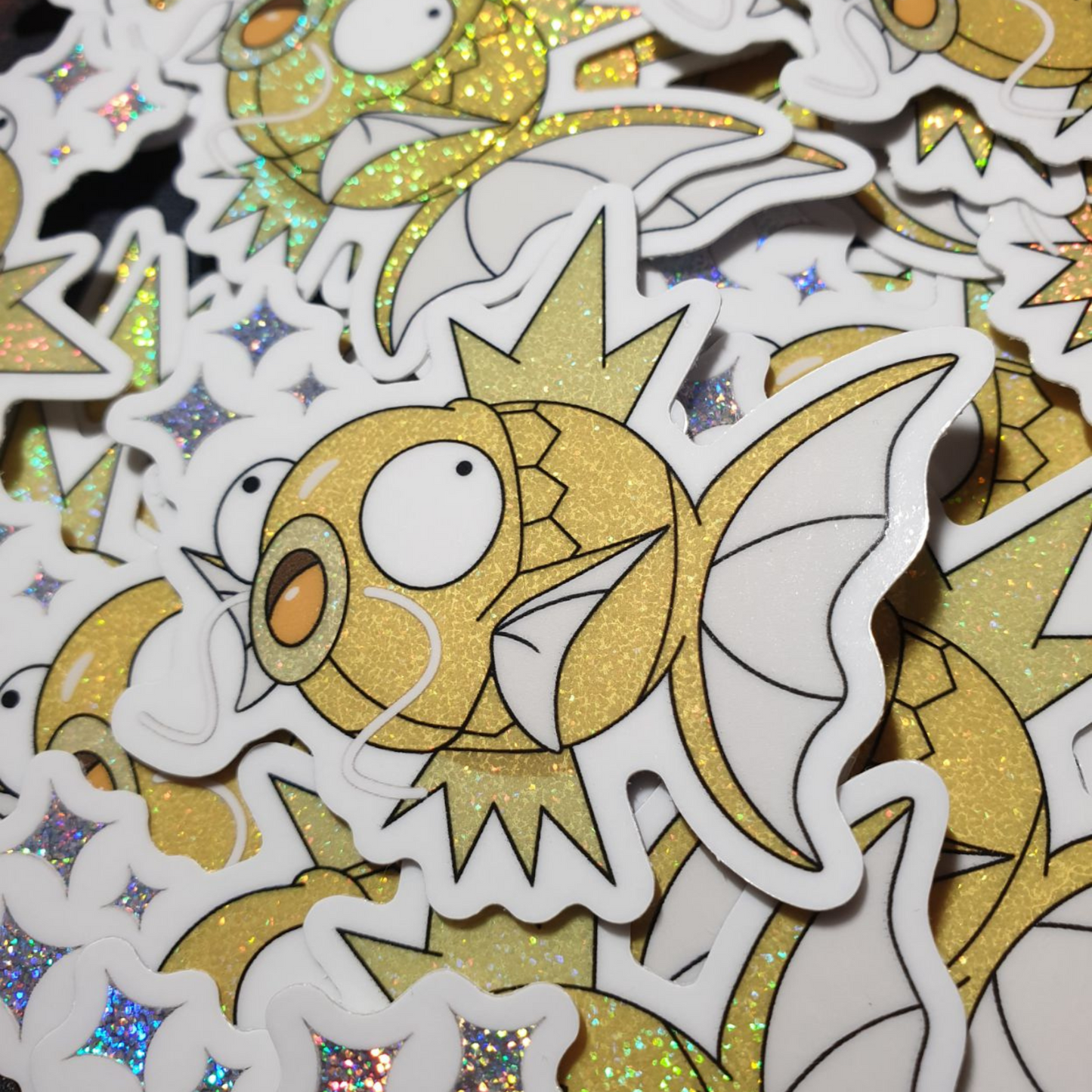 Premium Waterproof Shiny Magikarp Holographic Sticker